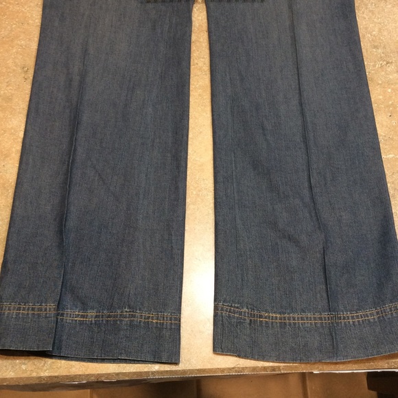 DENIM WIDELEG DRAWSTRING PANTS - Picture 3 of 6